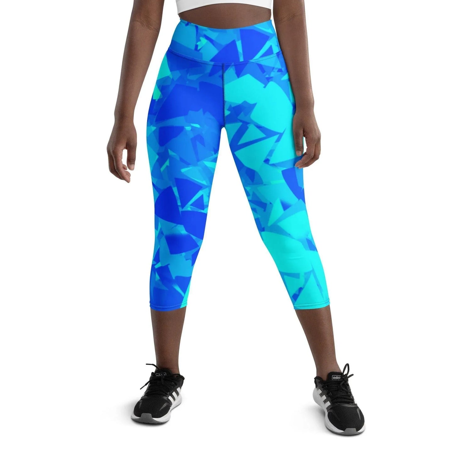 blue-crystal-damen-yoga-capri-leggings-yoga-capri-leggings-jlr-design-2 - JLR Design