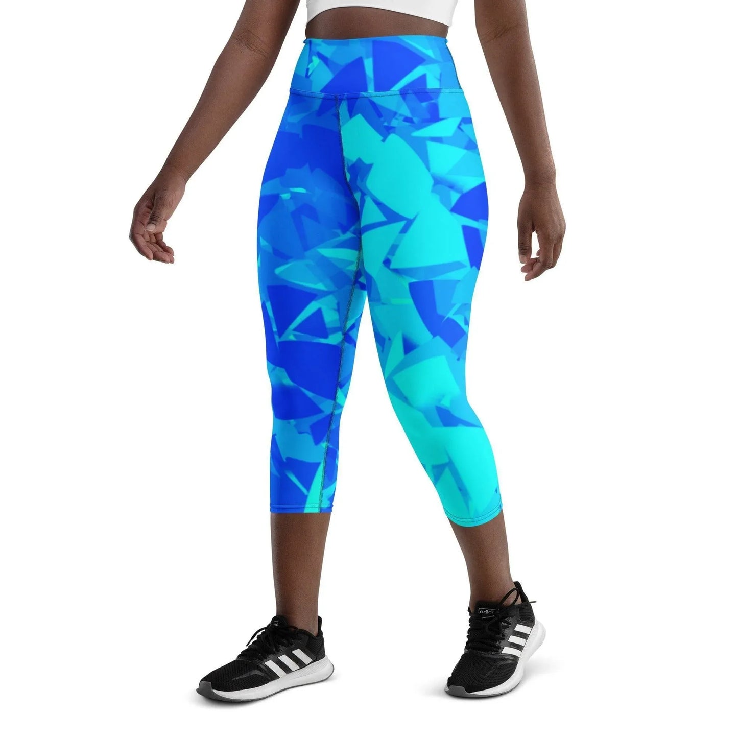 blue-crystal-damen-yoga-capri-leggings-yoga-capri-leggings-jlr-design-3 - JLR Design