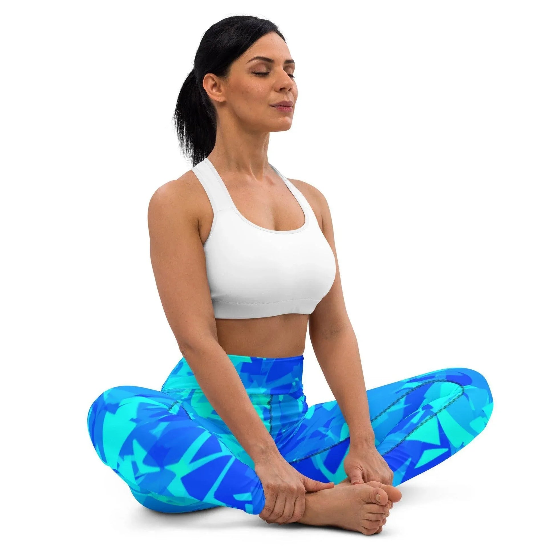 blue-crystal-damen-yoga-leggings-yoga-leggings-jlr-design-2 - JLR Design