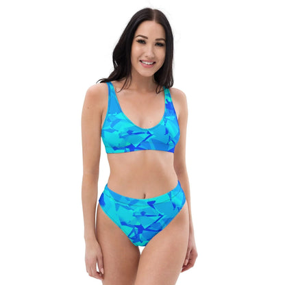 blue-crystal-high-waist-bikini-bikini-jlr-design-2 - JLR Design