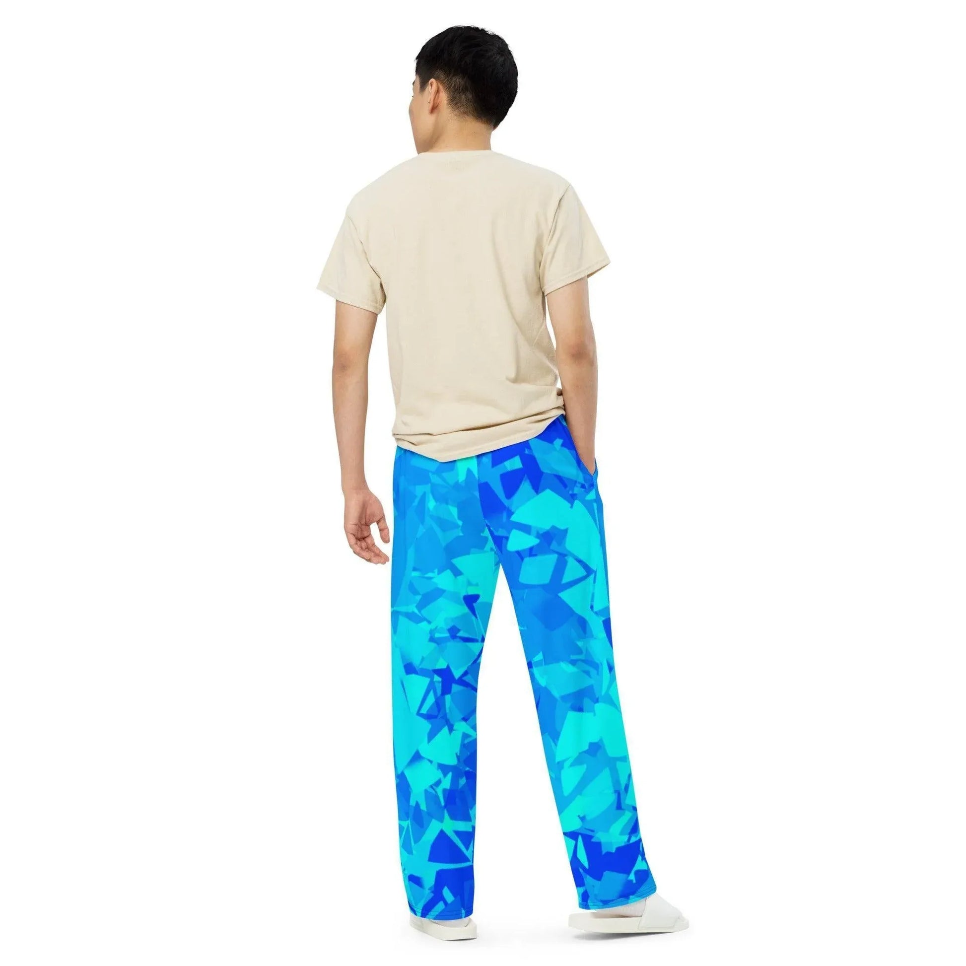 blue-crystal-hose-mit-weitem-bein-hose-mit-weitem-bein-jlr-design-3 - JLR Design