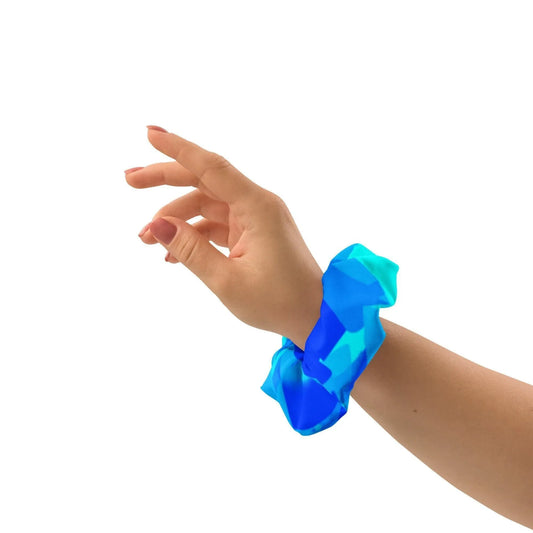 blue-crystal-scrunchie-scrunchie-jlr-design-1 - JLR Design