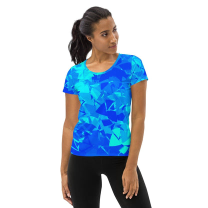 blue-crystal-sport-t-shirt-fur-damen-sport-t-shirt-jlr-design-1 - JLR Design