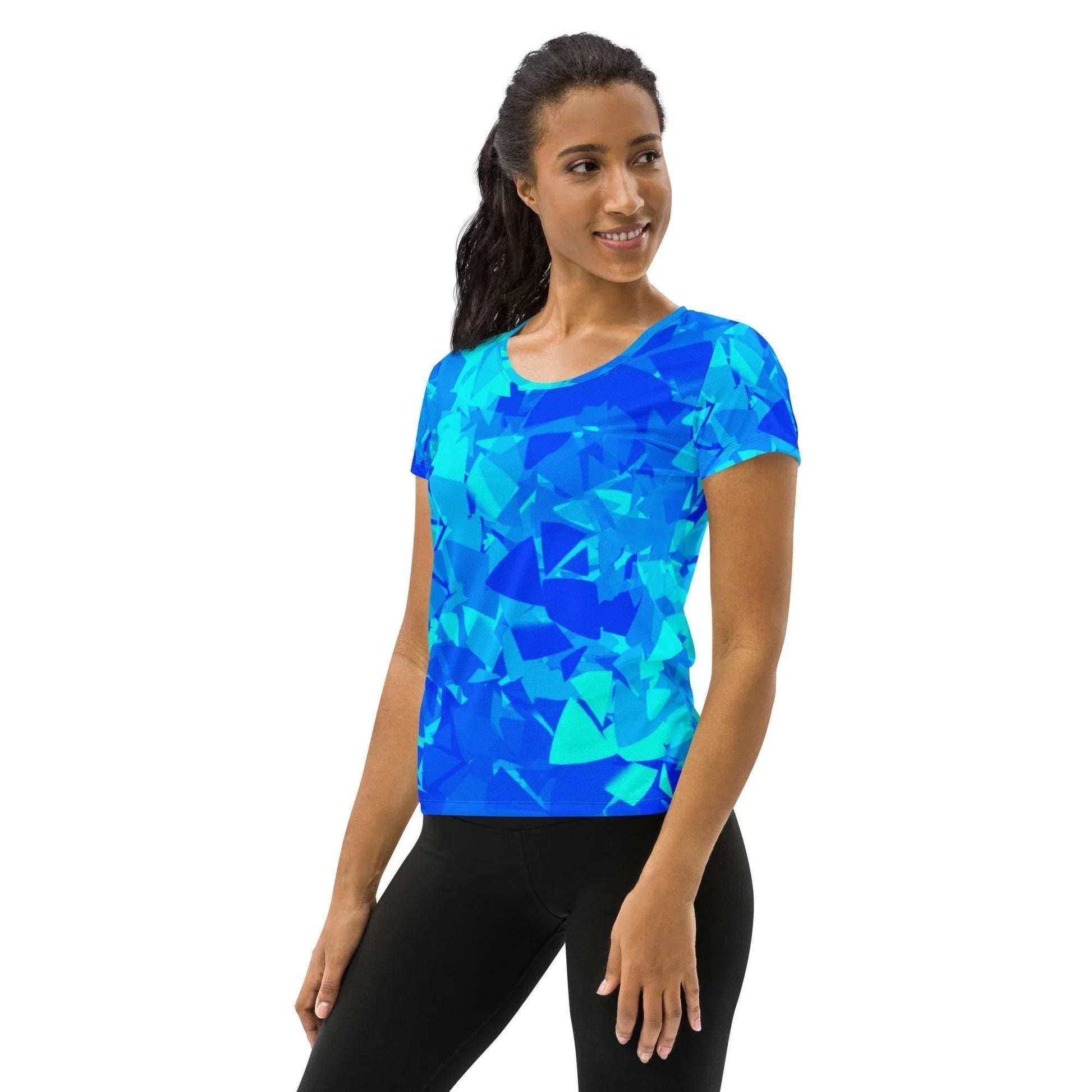 blue-crystal-sport-t-shirt-fur-damen-sport-t-shirt-jlr-design-4 - JLR Design