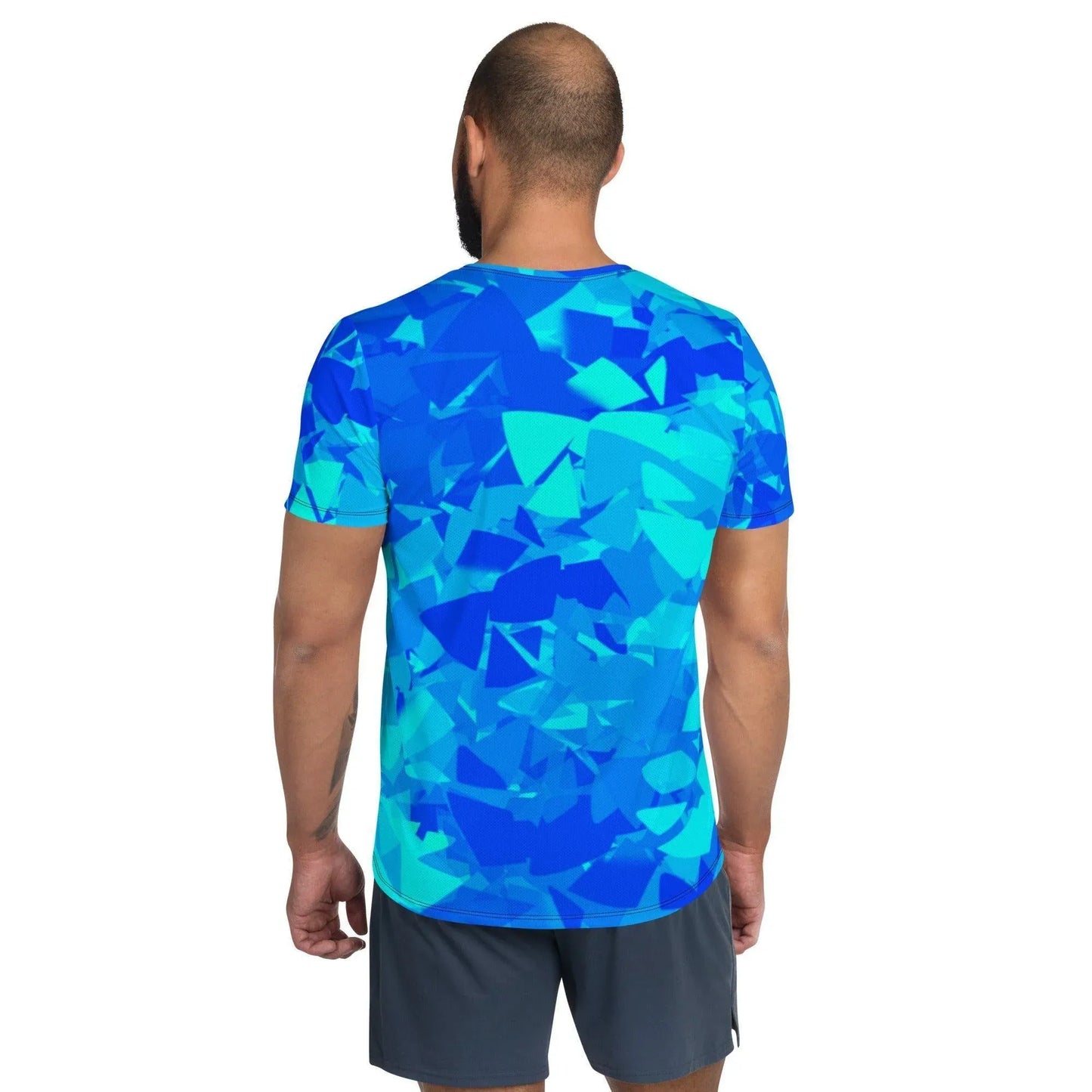 blue-crystal-sport-t-shirt-fur-herren-sport-t-shirt-jlr-design-2 - JLR Design
