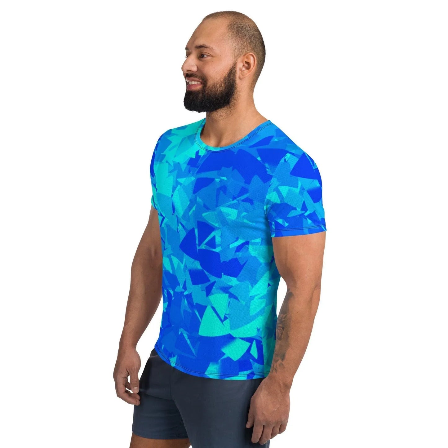 blue-crystal-sport-t-shirt-fur-herren-sport-t-shirt-jlr-design-4 - JLR Design