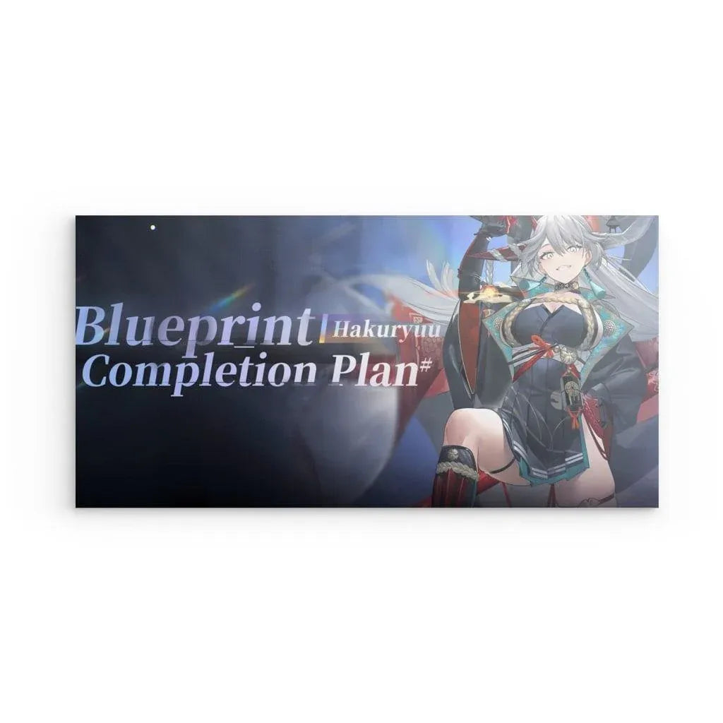 blueprint-hakuryuu-azur-lane-poster-poster-jlr-design-1 - JLR Design