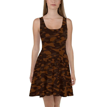 braun-camouflage-skater-kleid-skater-kleid-jlr-design-2 - JLR Design