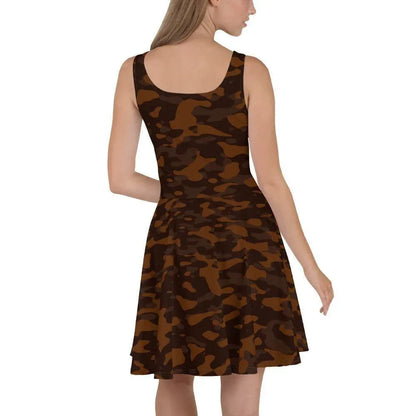 braun-camouflage-skater-kleid-skater-kleid-jlr-design-3 - JLR Design