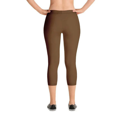 braune-damen-capri-leggings-capri-leggings-jlr-design-1 - JLR Design
