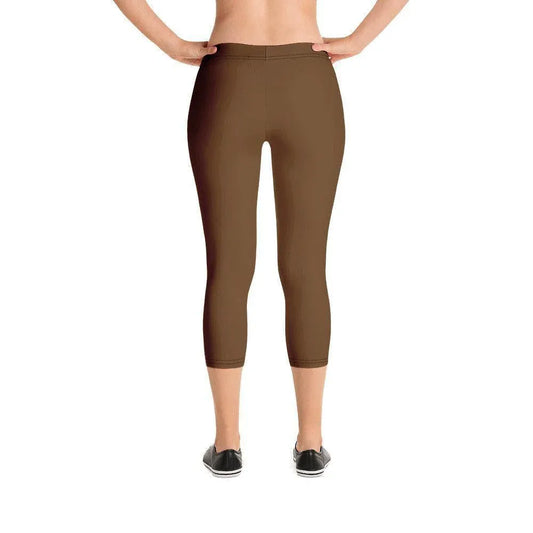 braune-damen-capri-leggings-capri-leggings-jlr-design-1 - JLR Design