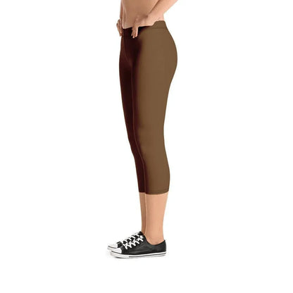 braune-damen-capri-leggings-capri-leggings-jlr-design-3 - JLR Design