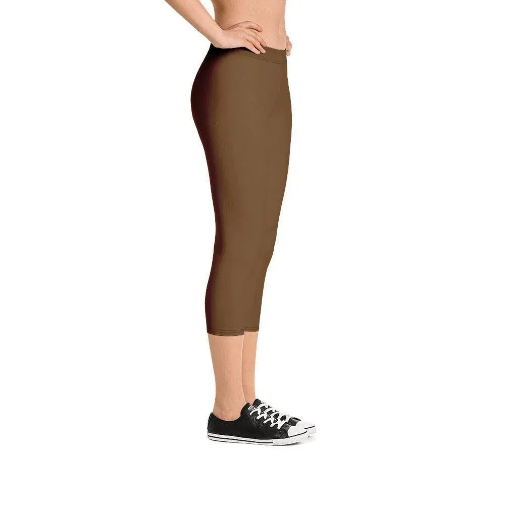 braune-damen-capri-leggings-capri-leggings-jlr-design-4 - JLR Design