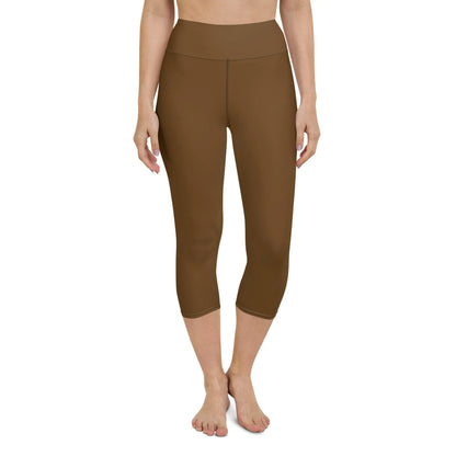 braune-damen-yoga-capri-leggings-yoga-capri-leggings-jlr-design-2 - JLR Design