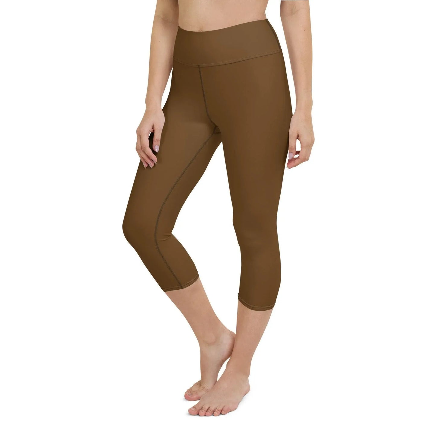 braune-damen-yoga-capri-leggings-yoga-capri-leggings-jlr-design-4 - JLR Design