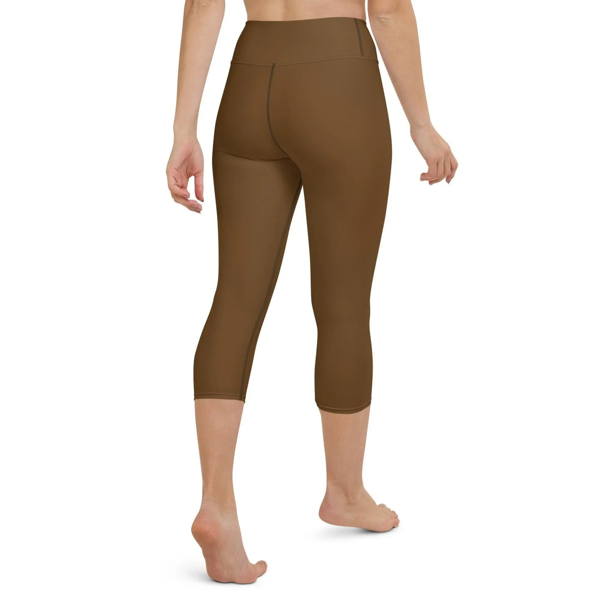 braune-damen-yoga-capri-leggings-yoga-capri-leggings-jlr-design-6 - JLR Design