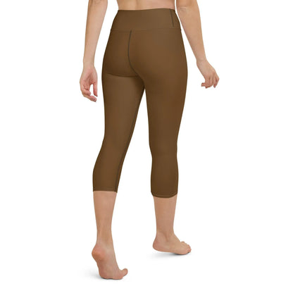 braune-damen-yoga-capri-leggings-yoga-capri-leggings-jlr-design-6 - JLR Design