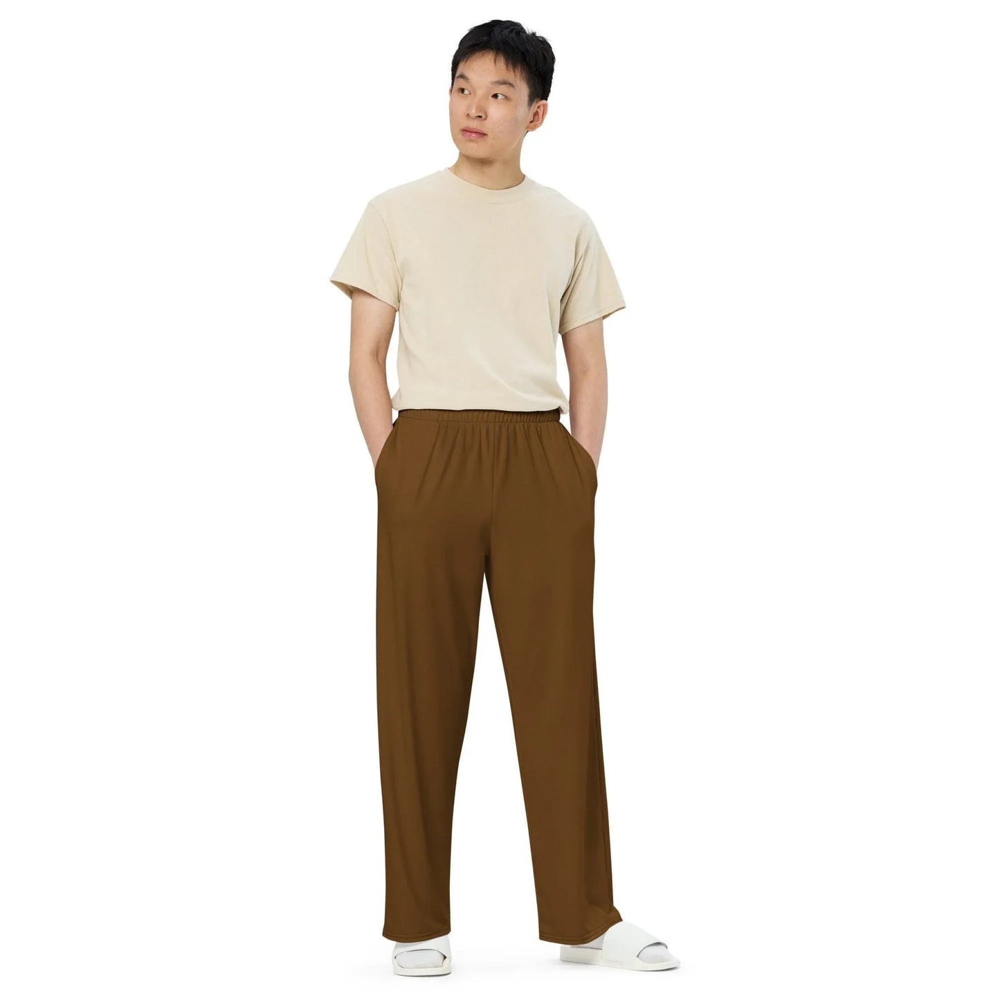 braune-hose-mit-weitem-bein-hose-mit-weitem-bein-jlr-design-1 - JLR Design