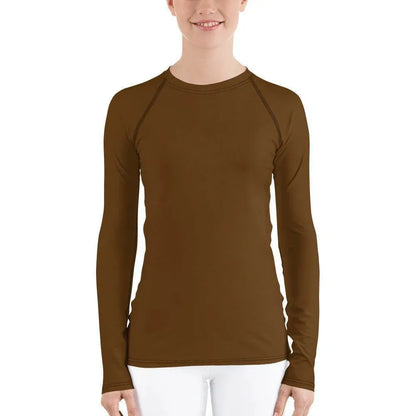 braunes-damen-rash-guard-rash-guard-jlr-design-1 - JLR Design