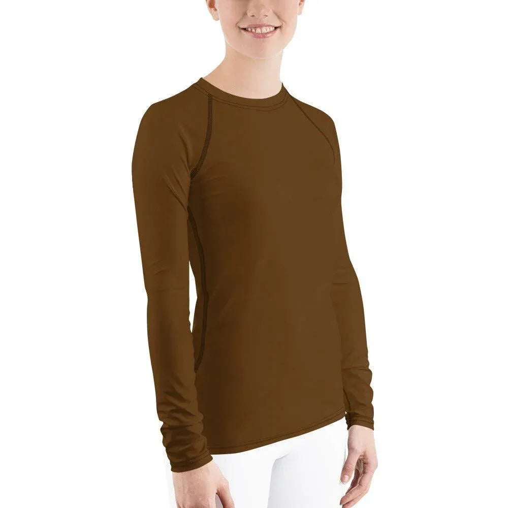 braunes-damen-rash-guard-rash-guard-jlr-design-4 - JLR Design