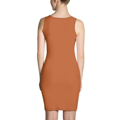 braunes-enganliegendes-kleid-kleid-jlr-design-2 - JLR Design