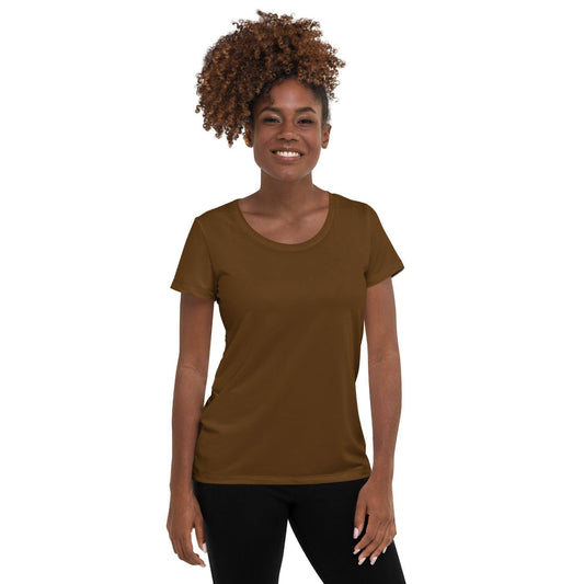 braunes-sport-t-shirt-fur-damen-sport-t-shirt-jlr-design-1 - JLR Design