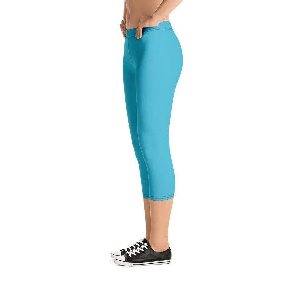 bright-summer-sky-damen-capri-leggings-capri-leggings-jlr-design-3 - JLR Design