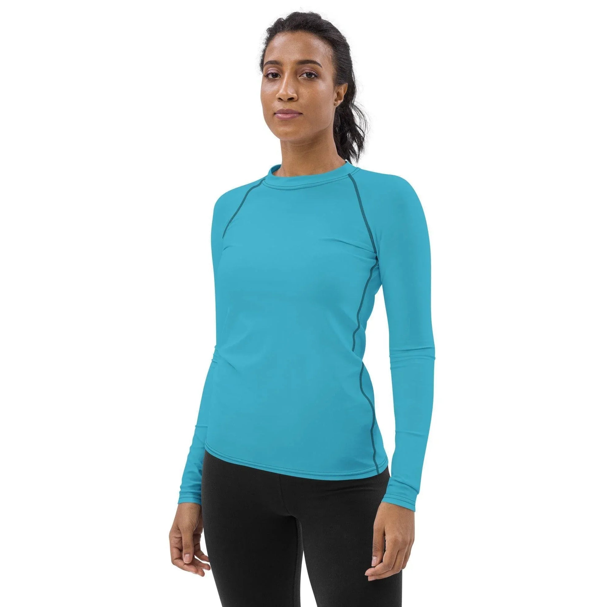 bright-summer-sky-damen-rash-guard-rash-guard-jlr-design-3 - JLR Design
