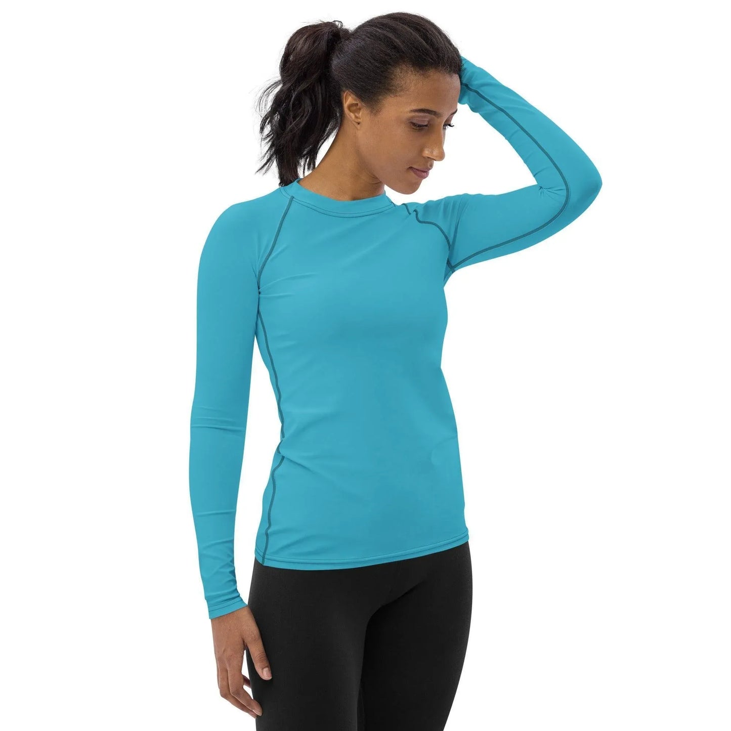 bright-summer-sky-damen-rash-guard-rash-guard-jlr-design-4 - JLR Design