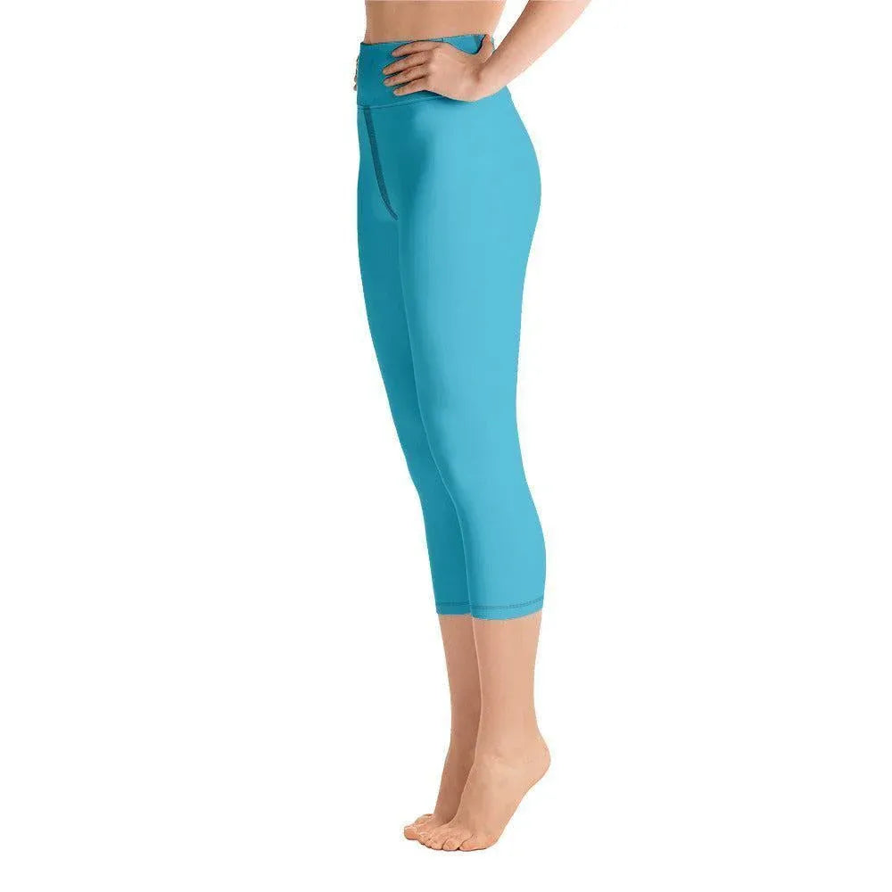 bright-summer-sky-damen-yoga-capri-leggings-yoga-capri-leggings-jlr-design-2 - JLR Design