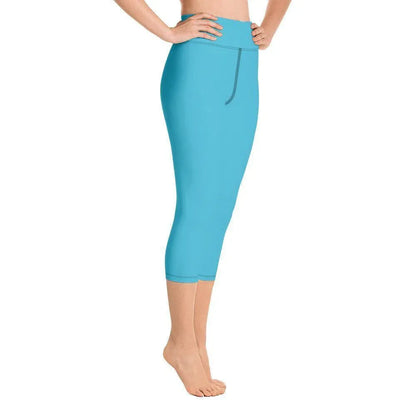 bright-summer-sky-damen-yoga-capri-leggings-yoga-capri-leggings-jlr-design-3 - JLR Design