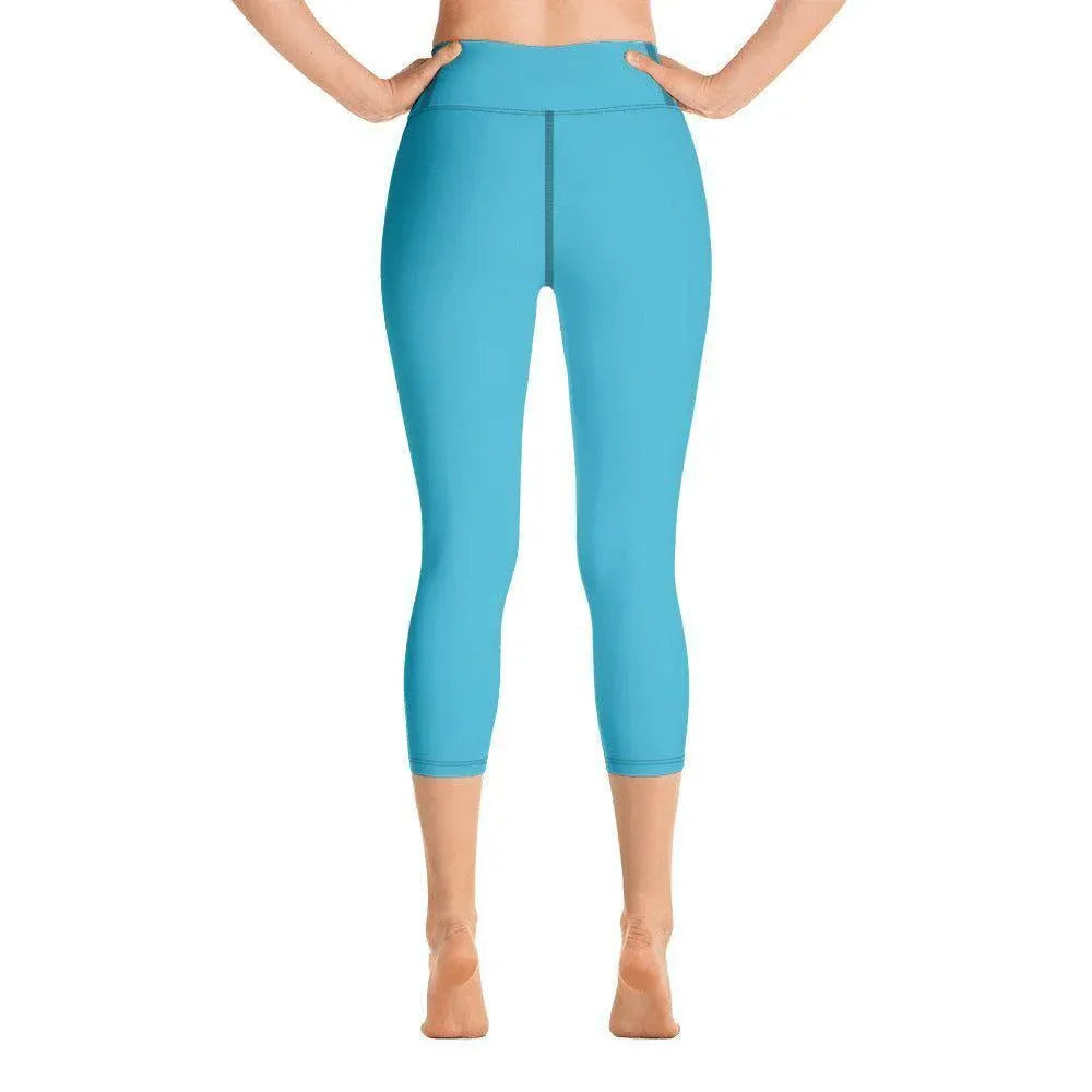 bright-summer-sky-damen-yoga-capri-leggings-yoga-capri-leggings-jlr-design-4 - JLR Design