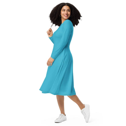 bright-summer-sky-langarmliges-midikleid-midikleid-jlr-design-5 - JLR Design