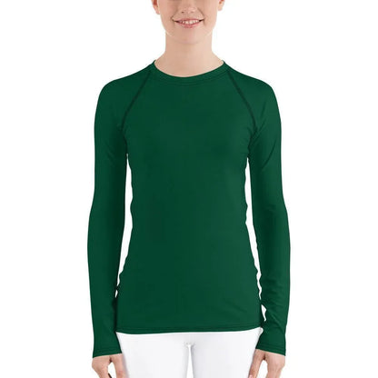 british-racing-green-damen-rash-guard-rash-guard-jlr-design-1 - JLR Design
