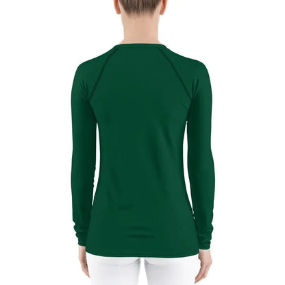 british-racing-green-damen-rash-guard-rash-guard-jlr-design-2 - JLR Design