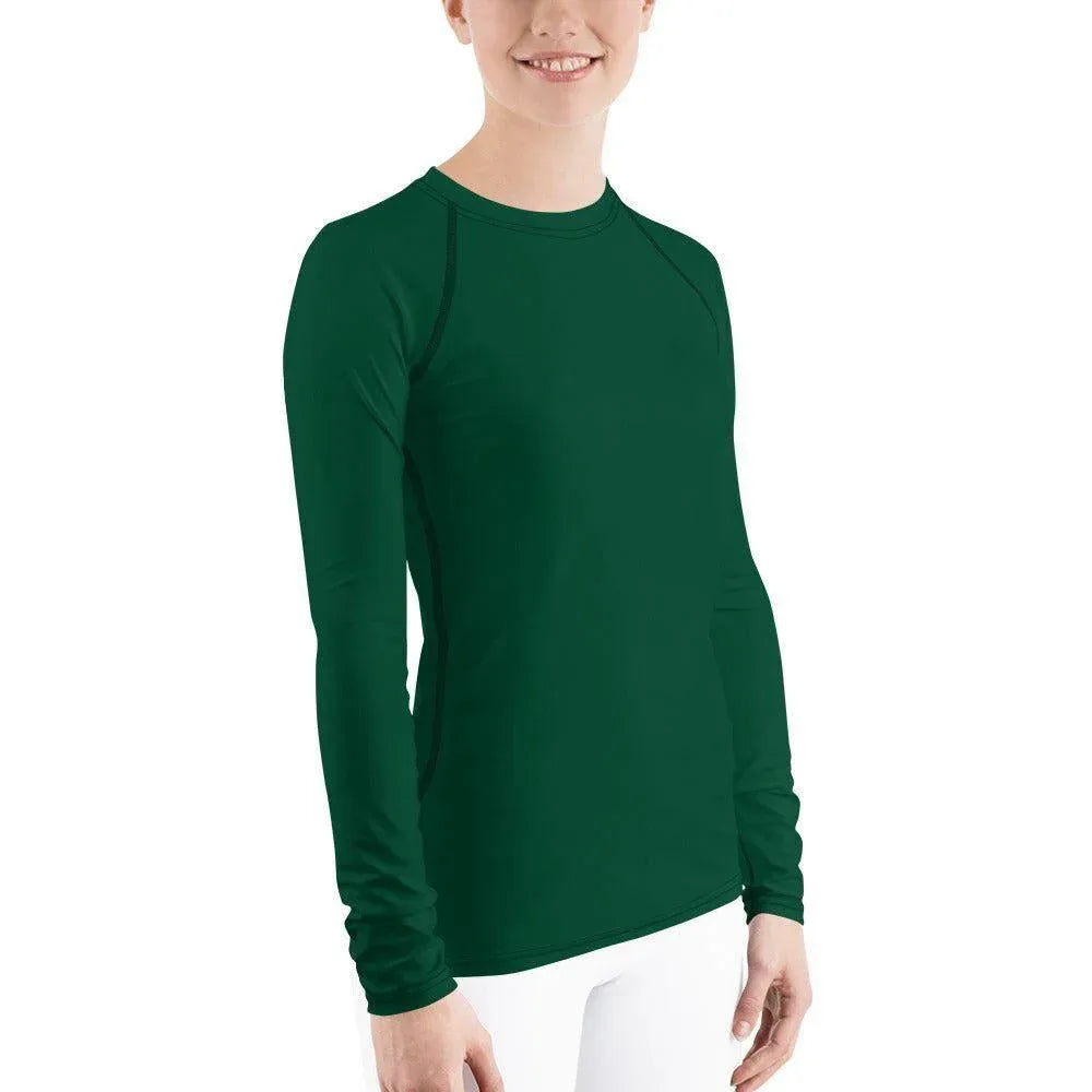 british-racing-green-damen-rash-guard-rash-guard-jlr-design-4 - JLR Design