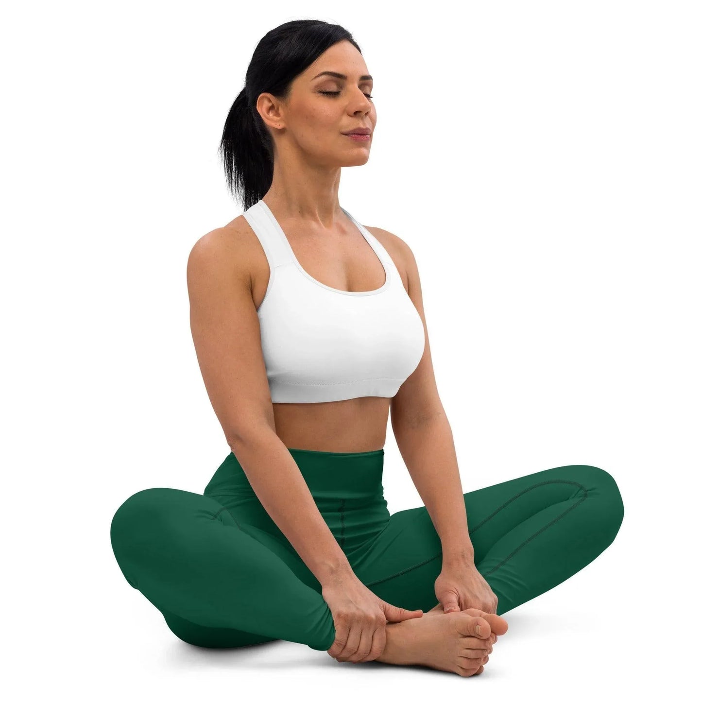 british-racing-green-damen-yoga-leggings-yoga-leggings-jlr-design-2 - JLR Design