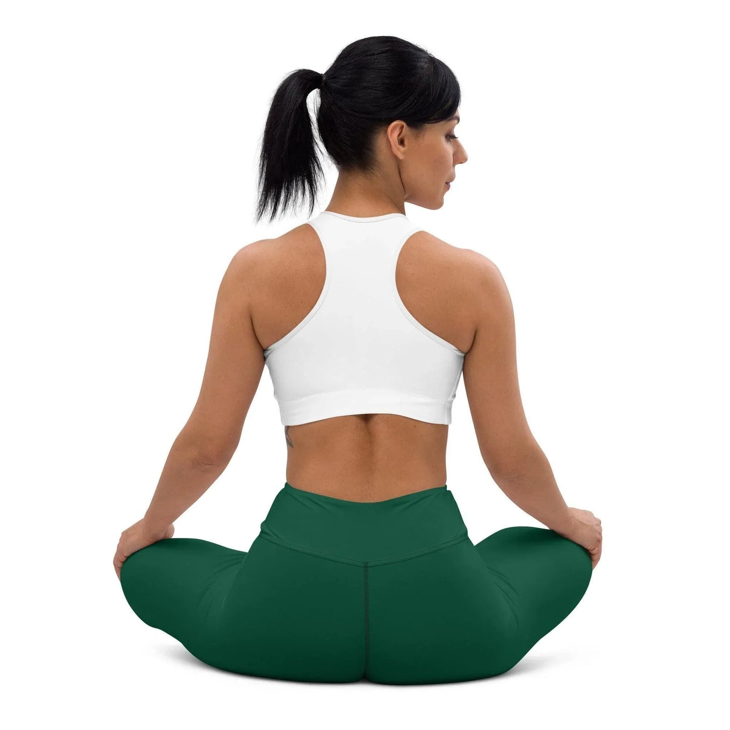 british-racing-green-damen-yoga-leggings-yoga-leggings-jlr-design-3 - JLR Design