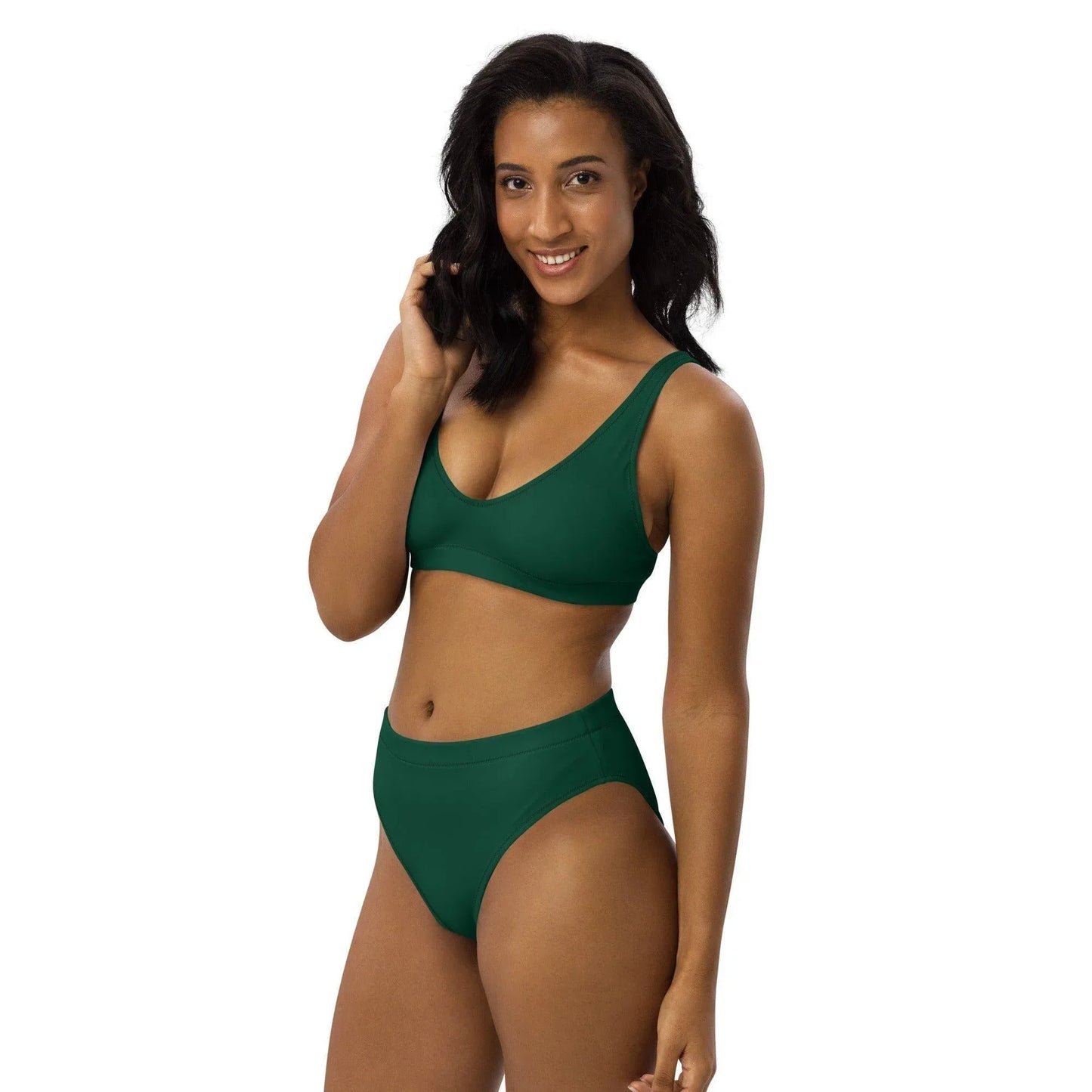 british-racing-green-high-waist-bikini-bikini-jlr-design-3 - JLR Design