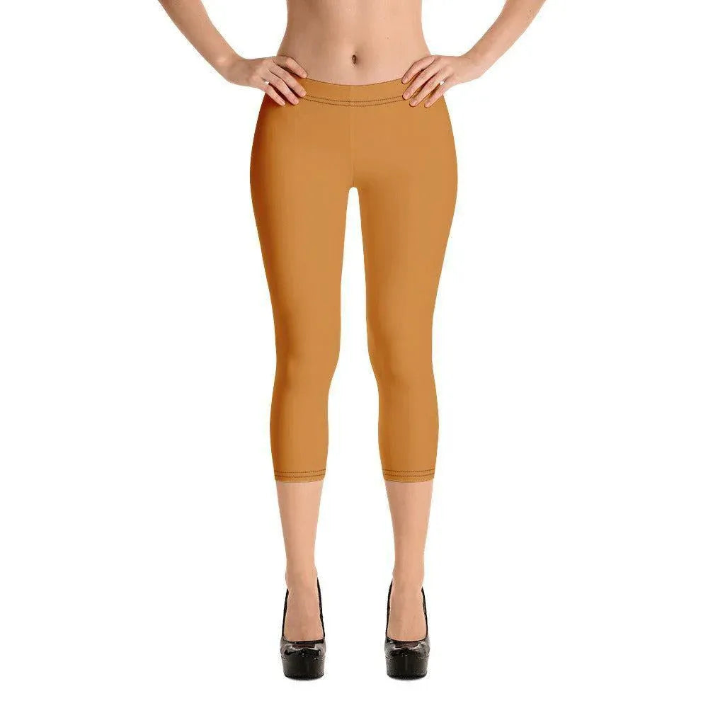 bronze-damen-capri-leggings-capri-leggings-jlr-design-1 - JLR Design