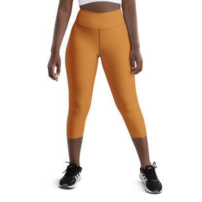 bronze-damen-yoga-capri-leggings-yoga-capri-leggings-jlr-design-2 - JLR Design