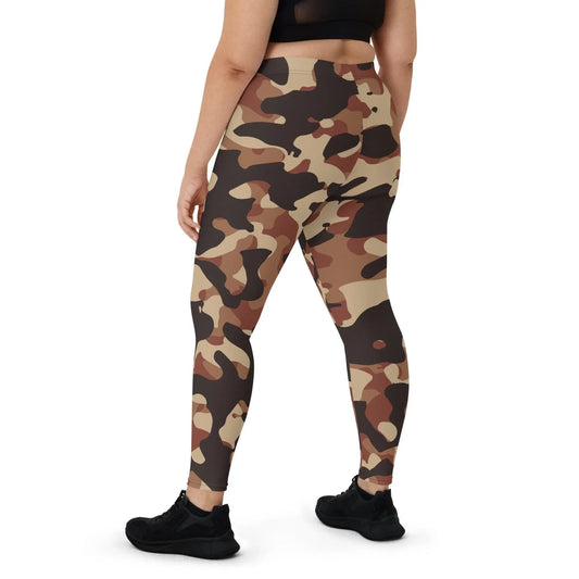 brown-camouflage-damen-leggings-leggings-jlr-design-1 - JLR Design