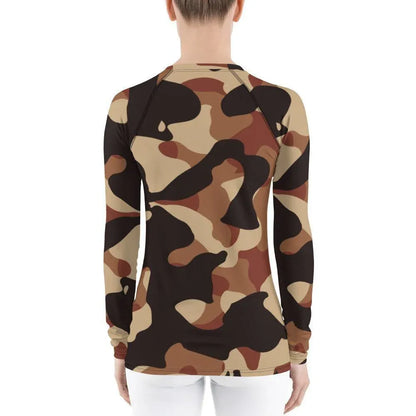 brown-camouflage-damen-rash-guard-rash-guard-jlr-design-2 - JLR Design
