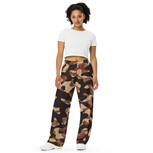 brown-camouflage-hose-mit-weitem-bein-hose-mit-weitem-bein-jlr-design-1 - JLR Design