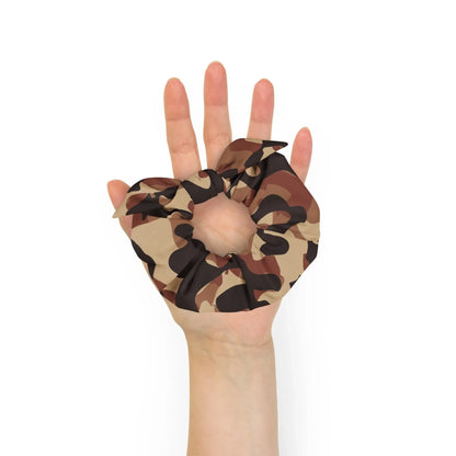 brown-camouflage-scrunchie-scrunchie-jlr-design-2 - JLR Design
