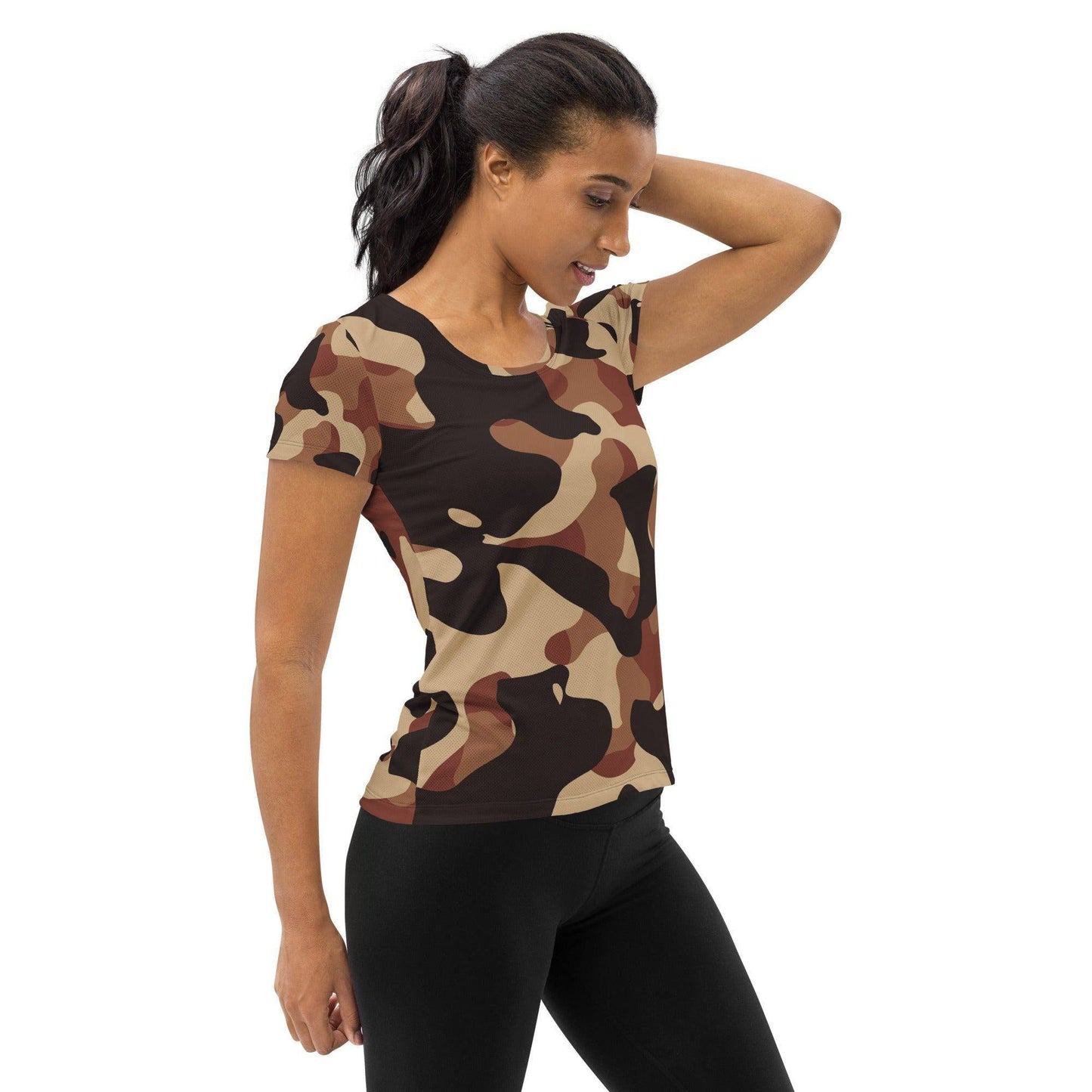 brown-camouflage-sport-t-shirt-fur-damen-sport-t-shirt-jlr-design-3 - JLR Design