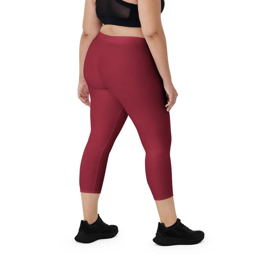 burgund-damen-capri-leggings-capri-leggings-jlr-design-1 - JLR Design