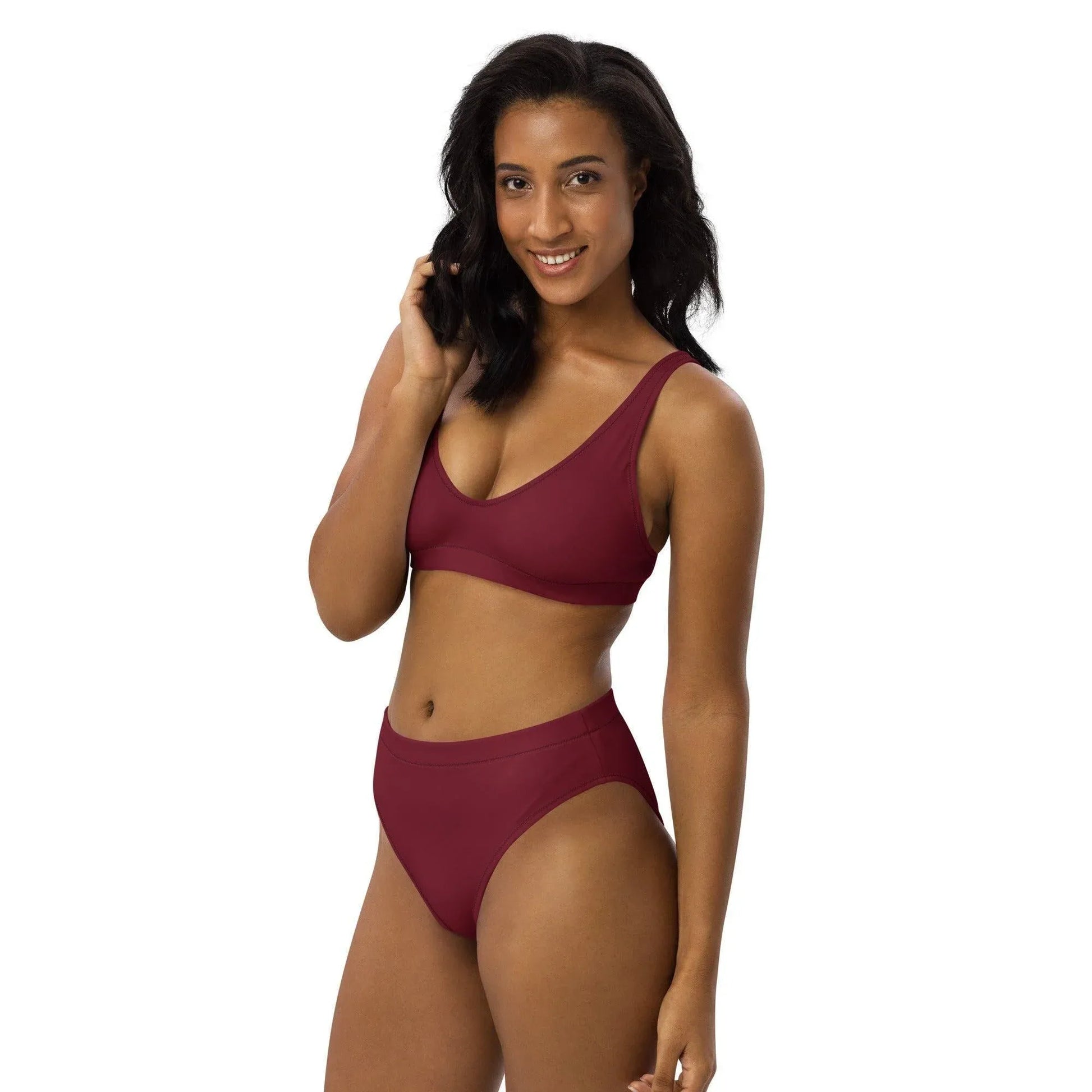 burgund-high-waist-bikini-bikini-jlr-design-3 - JLR Design