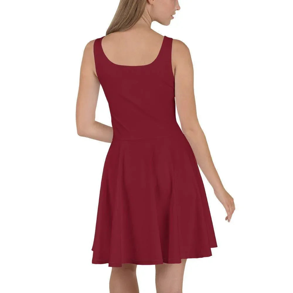 burgund-skater-kleid-skater-kleid-jlr-design-2 - JLR Design
