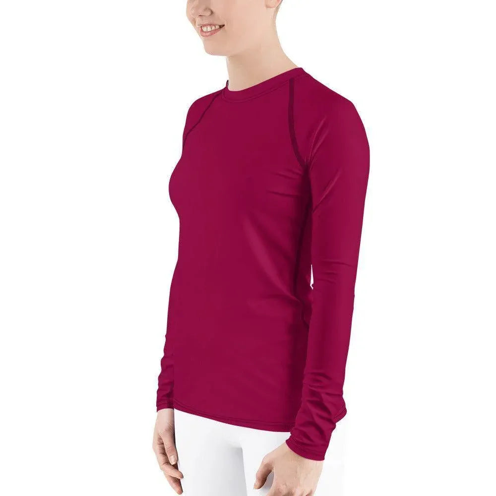 burgundy-damen-rash-guard-rash-guard-jlr-design-3 - JLR Design